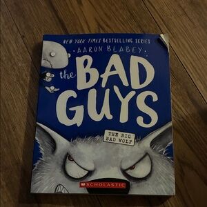 Scholastic The Bad Guys - Deep Blue Cover with White Title